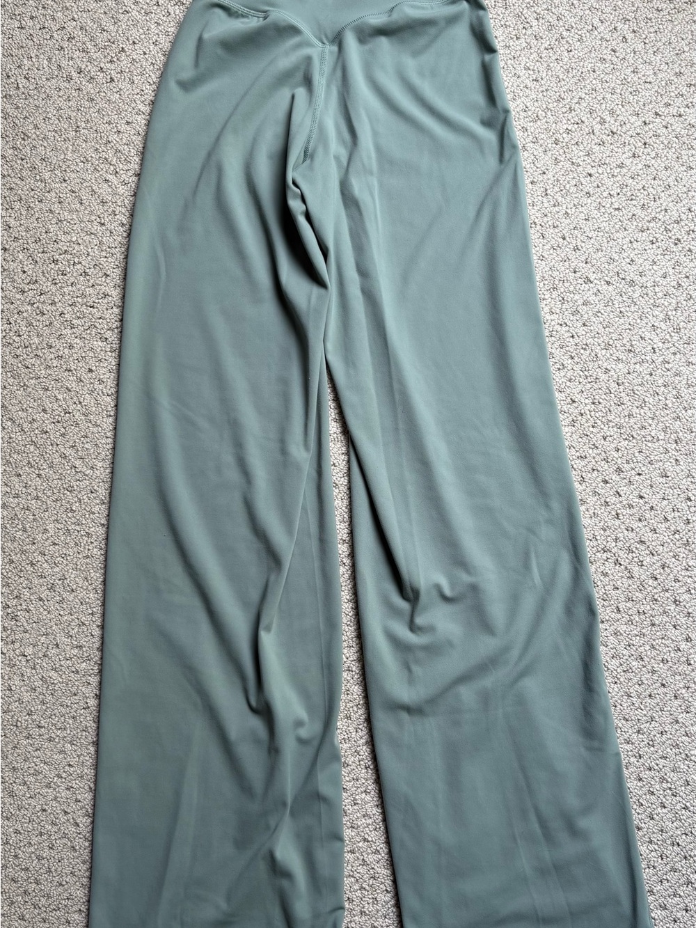 P'tula Wide-Leg Leggings in Sage Green